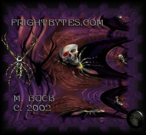 Some Itsy Bitsy Poison For You by M. Buck copyright 2002. For exclusive use by Frightbytes.com. Not Public Domain.