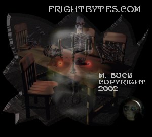You Will Be The Soup Of The Day by M. Buck copyright 2002. For exclusive use by Frightbytes.com. Not Public Domain.