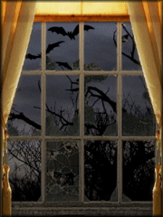 scary window gif animation