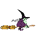 witch animation