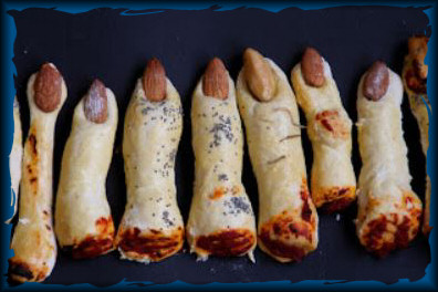 zombie finger food